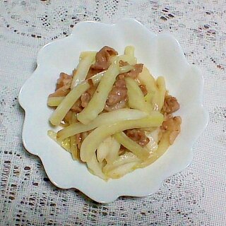 食べきりレシピ「豚バラ白菜」